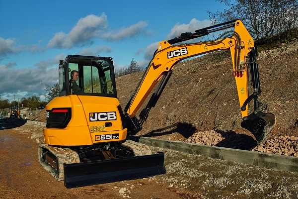 JCB 55Z-1 Mini Excavator, 5 Tonne Excavator For Sale